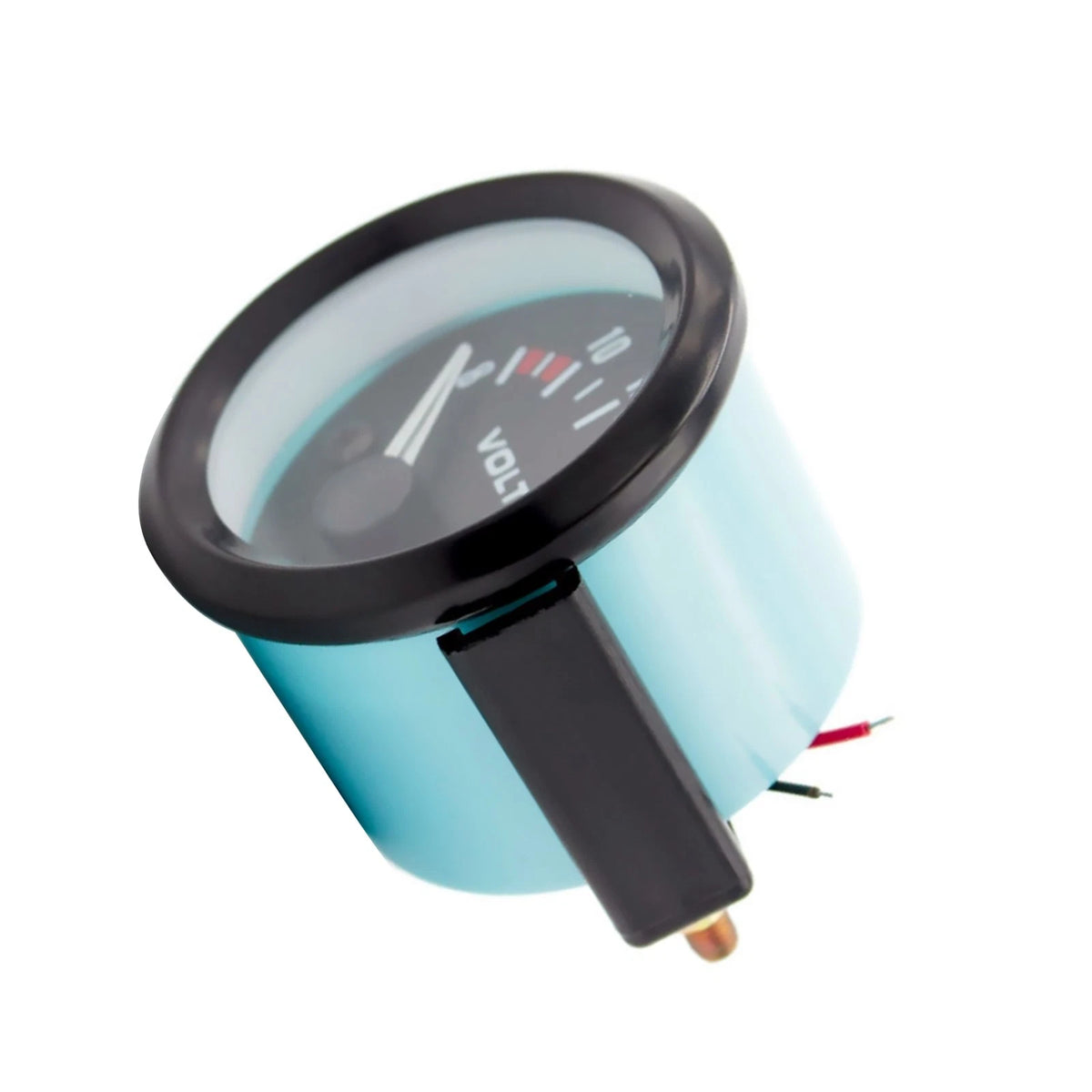52mm Voltage Gauge LED Light 8~16V Voltmeter Panel Meter For Car High Quality