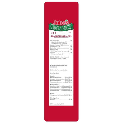 Jobe’s Organics Granular Garden Fertilizer, Easy Plant Care 4 lbs, White