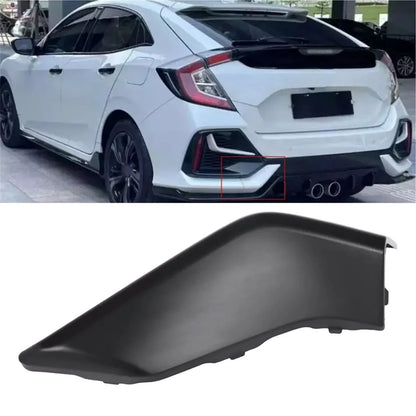 Rear Bumper Tow Hook Cover Cap Replacement For Honda Civic Hatchback 2016-21