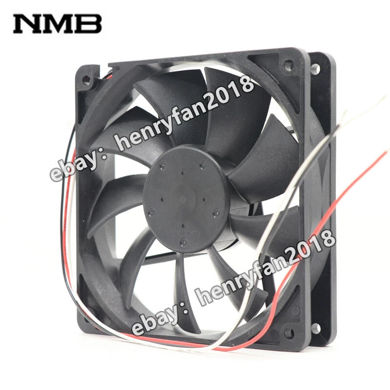 NMB-MAT 4710KL-05W-B59 DC 24V 0.38A 120*120*25mm 3-wires Inverter Cooling Fan