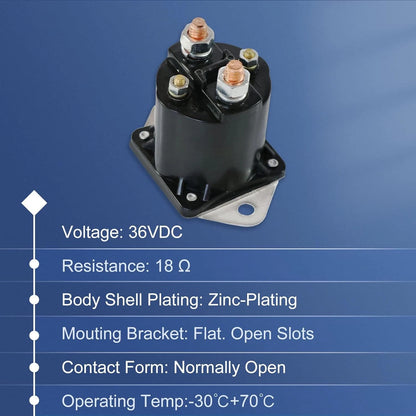 36V Electric Golf Cart Solenoid 4 Terminal, Repalcement For Club Car DS 1 Pcs