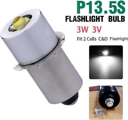 TRLIFE Maglite LED Bulbs DC 3V, 1 Count (Pack of 1), Daylight White