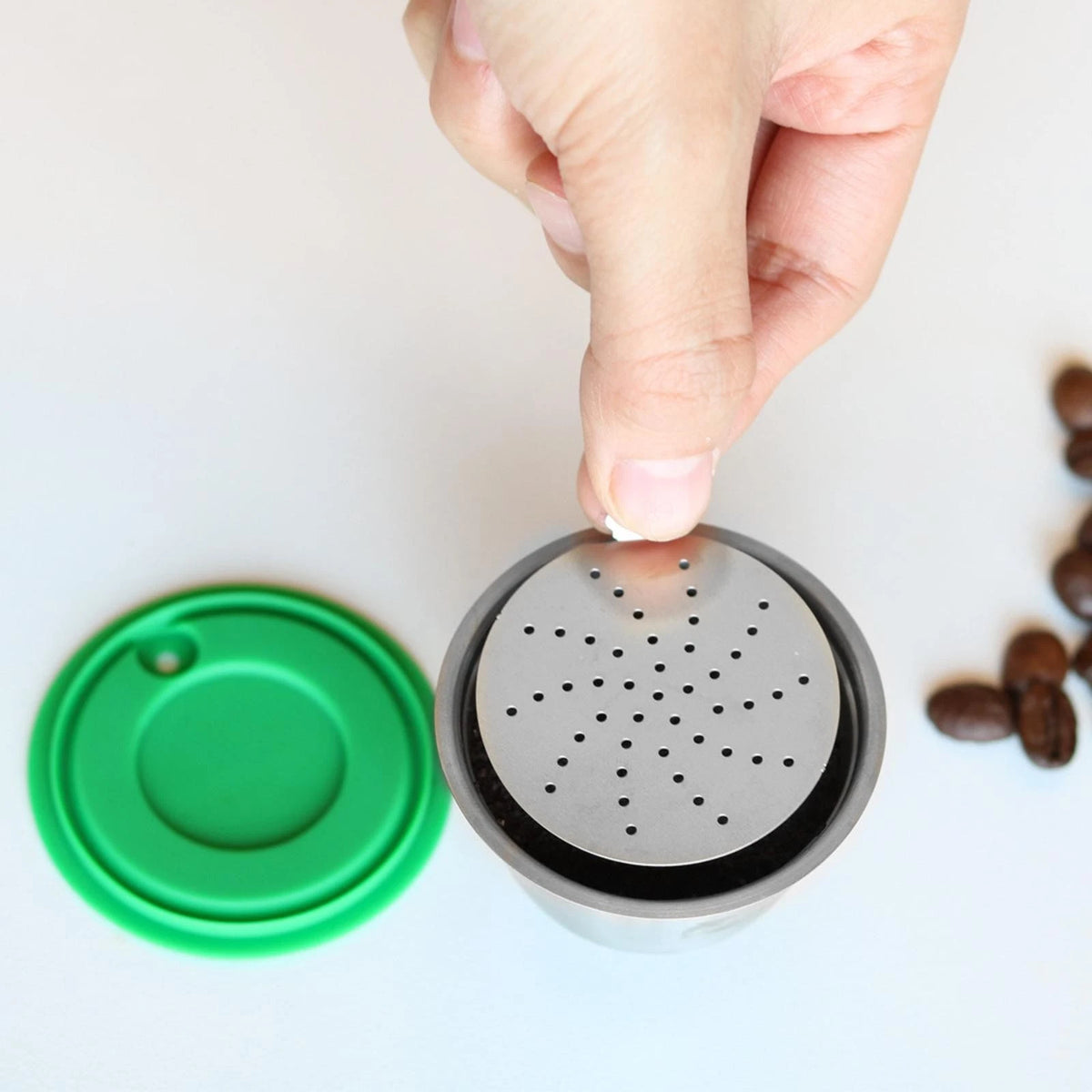 Stainless Steel Dolce Gusto Coffee Capsule For DOLCE GUSTO EDG606 Machine