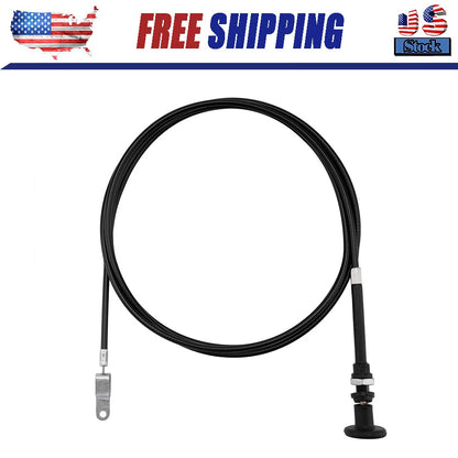 Choke Cable 90" for Yamaha G1 2-Cycle Golf Cart 1979-1989 J10-26331-02
