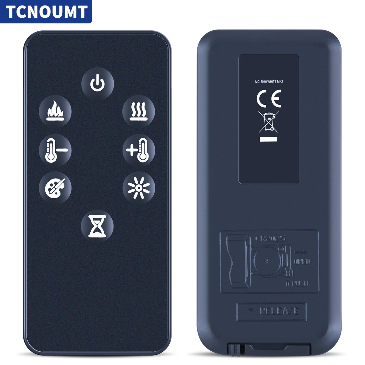 Replacement Remote Control For Dimplex Wall-Mounted Linear Electric Fireplace