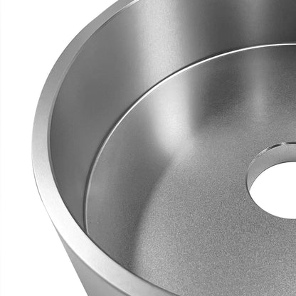 Wheel Balancer Large Truck Rim Spacer Backing Plate - 40mm Shaft Coats silver