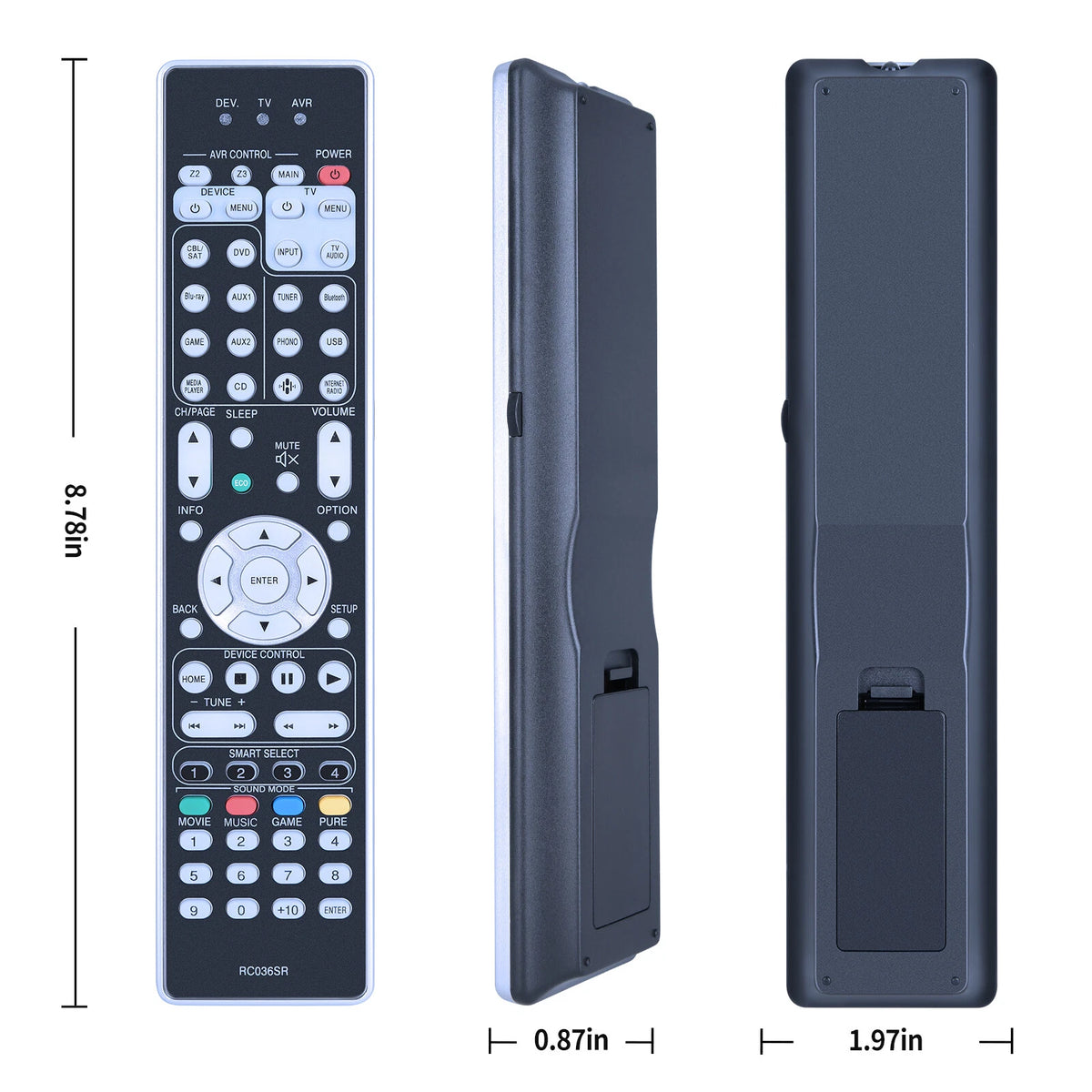 RC036SR Remote Control For Marantz AV Receiver SR7012 SR7013 SR-7012 SR-7013