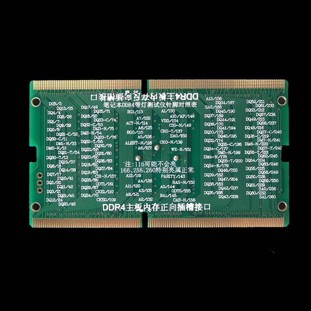 DDR4 Laptop SO-DIMM RAM Test Card Diagnostic Memory Tester Analyzer With LED m