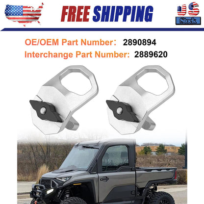 For Polaris Lock And Ride Max D-Rings 2024-2025 Xpedition Models 2889620 2PCS
