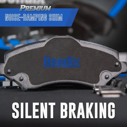 Bendix Premium SBC833 Ceramic Front Brake Pads for Select Models Ford...