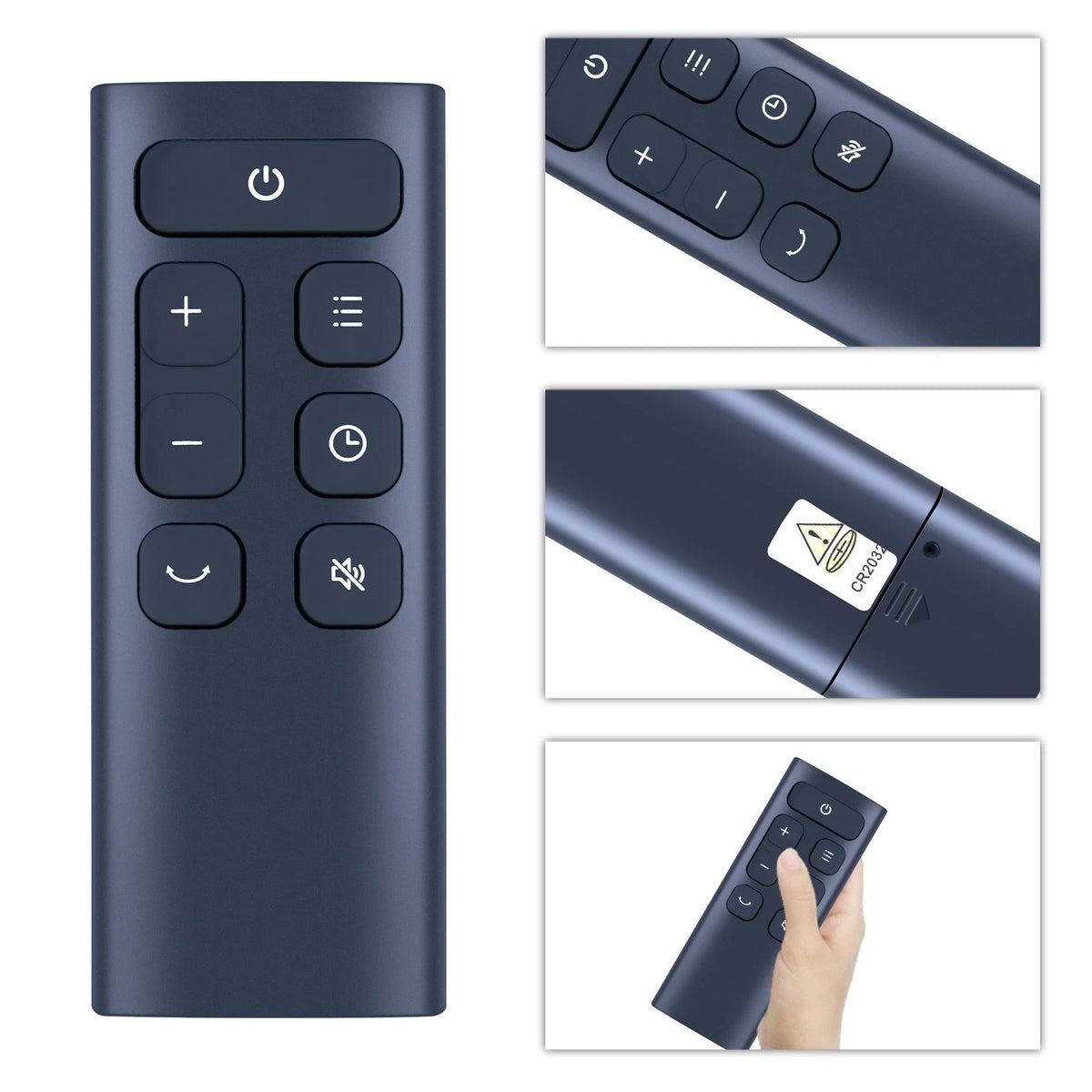 Remote Control For Dreo Space Heaters Solaris Slim H2 DR-HSH014