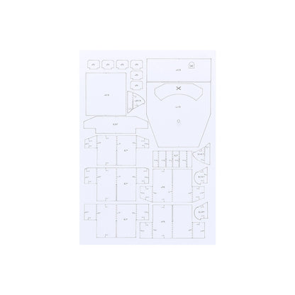 DIY 1/25 USA Sherman M4A3 Tank Paper Model Military Tank Paper Model Collection