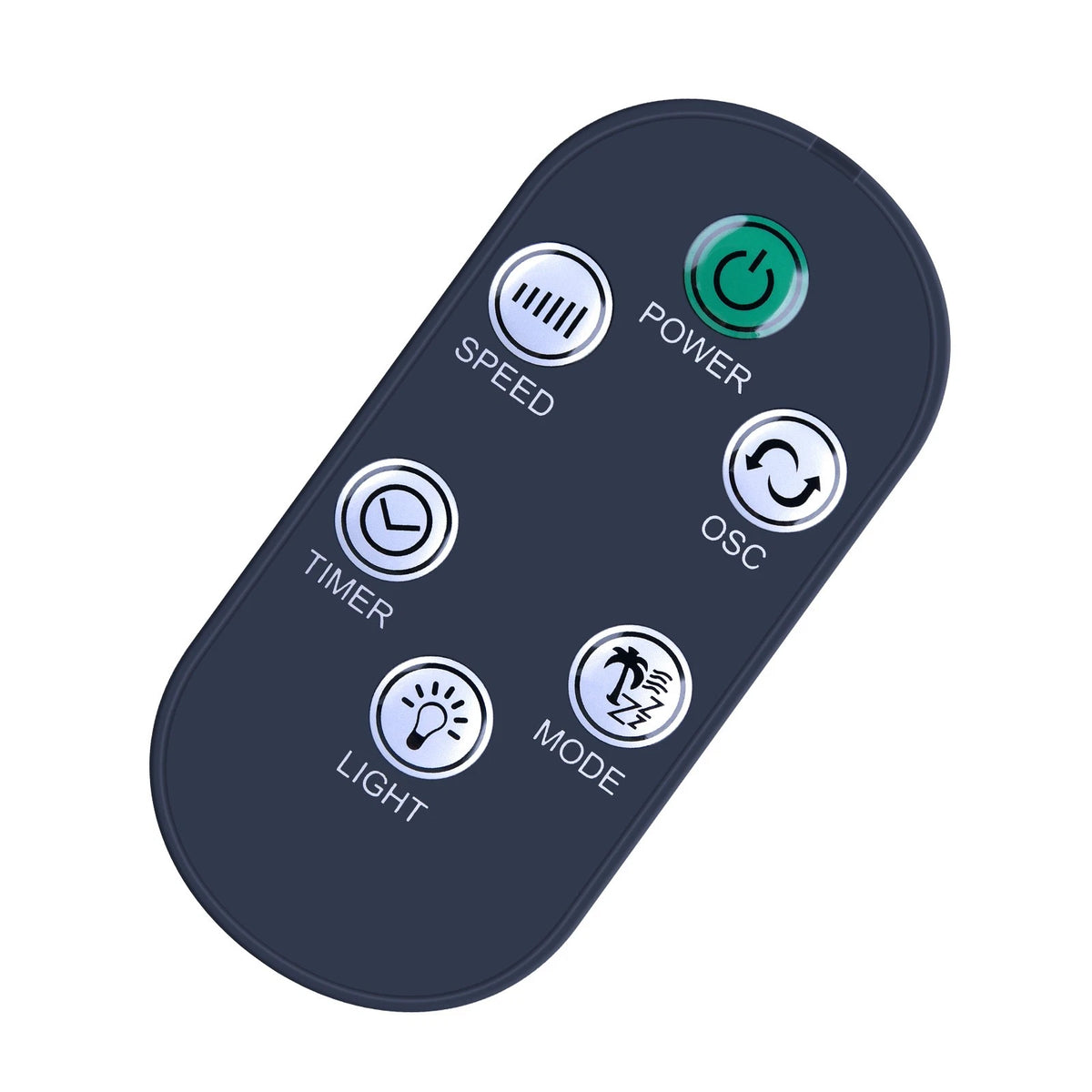 Remote Control For Mollie 45"Oscillating Bladeless 8-Speeds Quiet Tower Fan