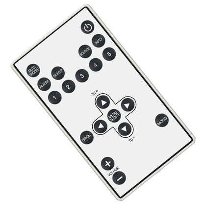 For Tivoli Audio PAL+ PALPRWHT Replacement Remote Control