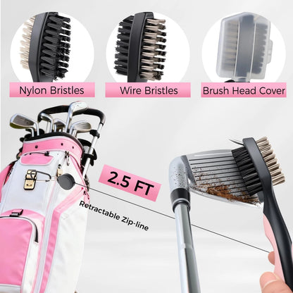 Pink Golf Accessories for Women, Acrylic Paint Ink 16 Pcs