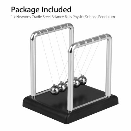 Ornament tons Cradle Steel Balance Ball Physics Science Pendulum Desktop