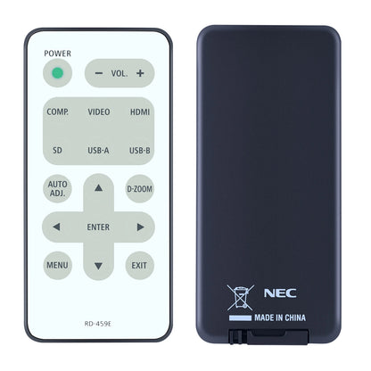 RD-459E For NEC Projectors Remote Control NP-L50W NP-L51W NP-L102W+ NP-L51W+