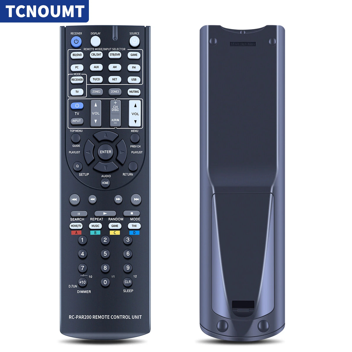 Remote Control For TASCAM RC-PAR200 Network AV Surround Receiver