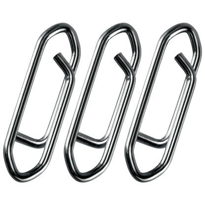 Alwonder 50PCS Fishing Power Speed Clips, High Strength S-50LB-0.7IN