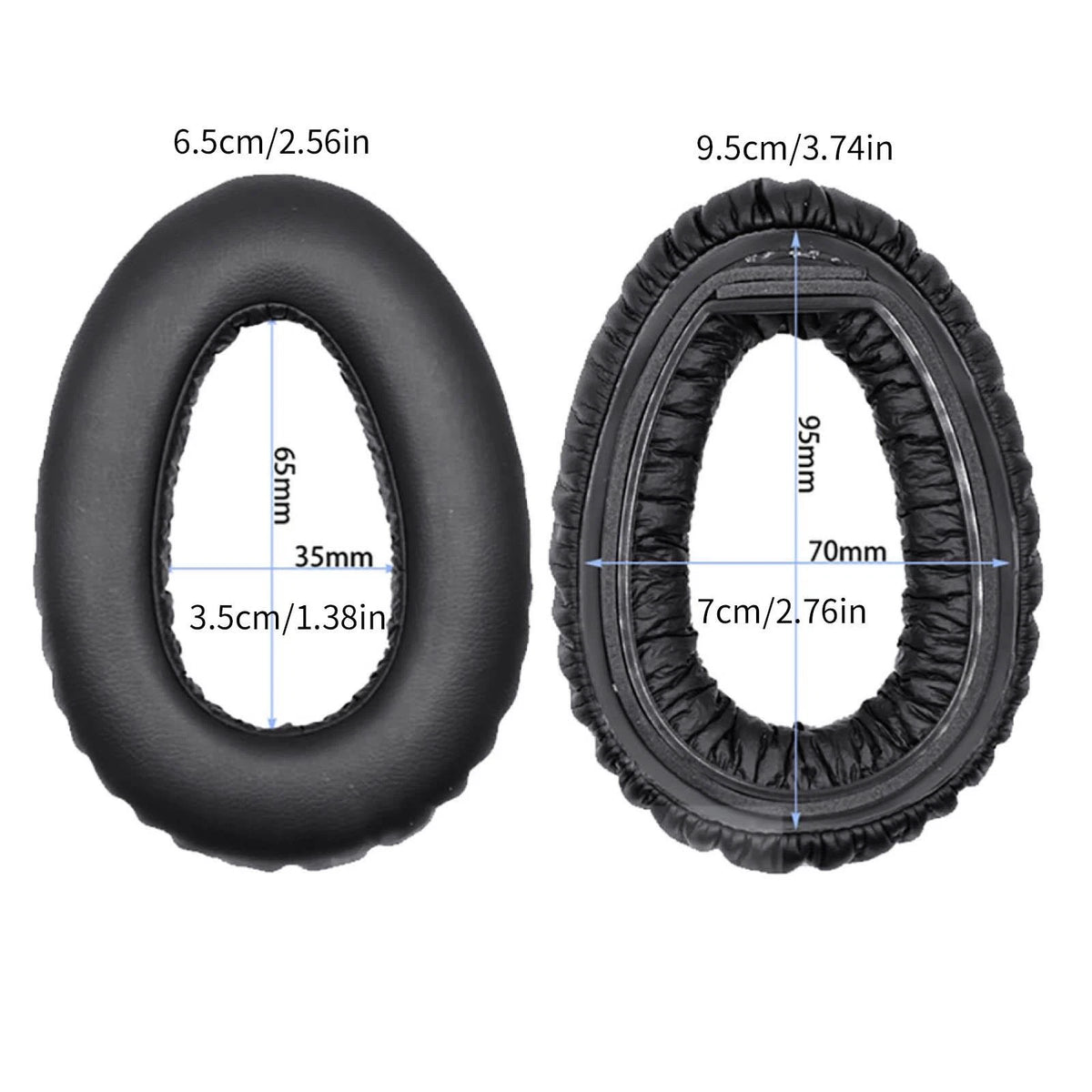 L+R Headset Earpads Sponge Foam Cushion Cover For Sennheiser PXC550 PXC480 MB660