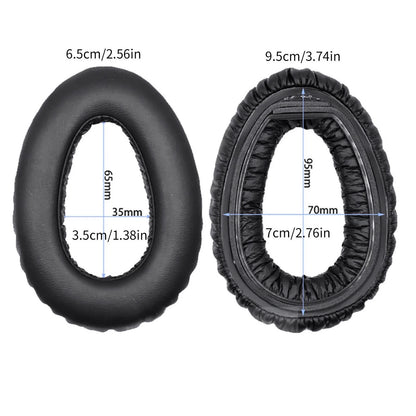 L+R Headset Earpads Sponge Foam Cushion Cover For Sennheiser PXC550 PXC480 MB660