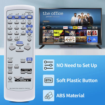 RM-SMXGT90A RM-SMXGT90U Remote Control For JVC Audio System MXG70 MXGT80 MXGT90