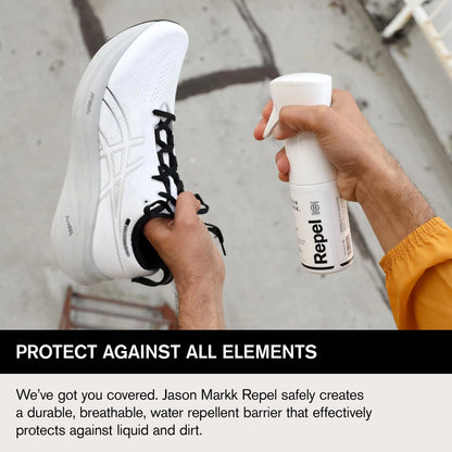 Jason Markk Shoe & Sneaker Protector Repel Spray, Water & Stain 5.4 Oz, White