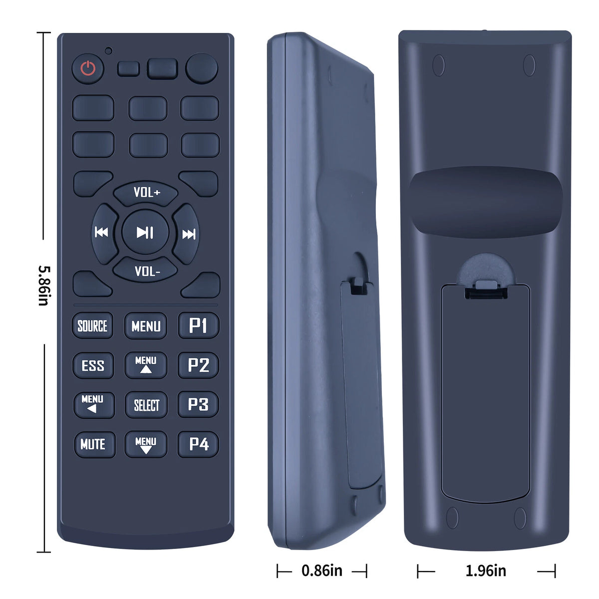 Replacement Remote Control For Altec Lansing inMotion iMT620 iPod Speaker Dock