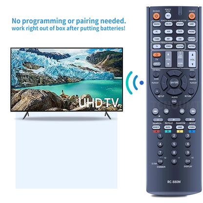 RC-880M Remote Control For Onkyo AV Receiver TX-NR636 HT-RC660 HT-R693