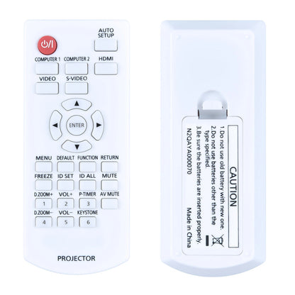 N2QAYA000070 TV For Panasonic LCD Projector Replace Remote Control PT-VX420