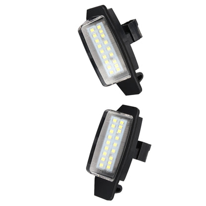 2Pack 6500K Number License Plate LED Lamp light For Mitsubishi Outlander 2006-12