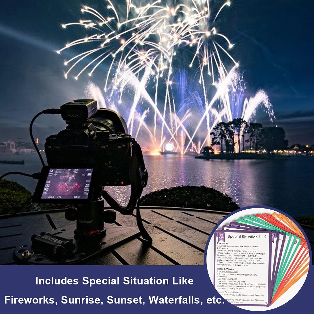 DSLR Cheat Sheet Photography Accessories 4×3 inches, Dslr Reference Cards