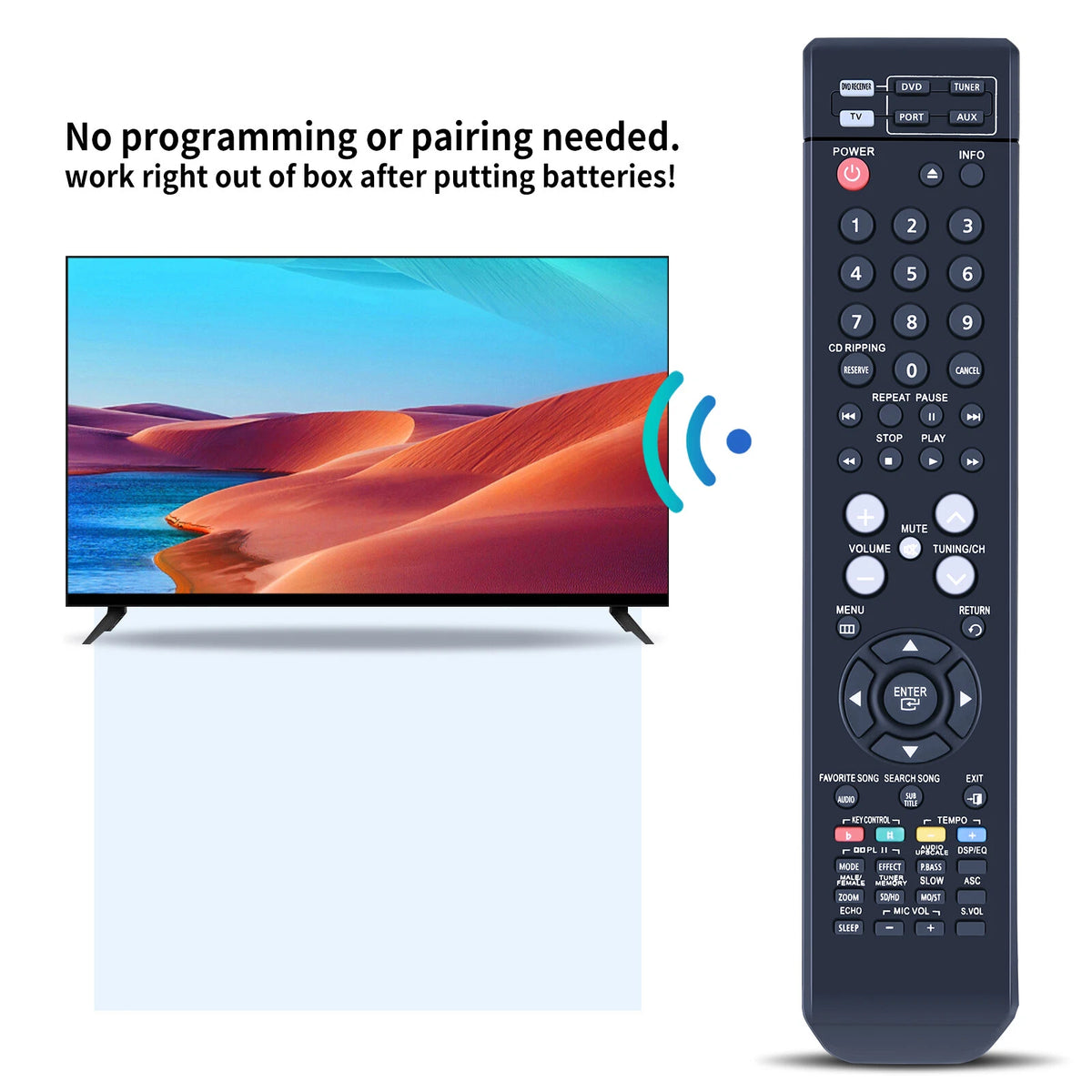 AH59-02144F Remote Control For Samsung Home Theater Sysetm HT-P38
