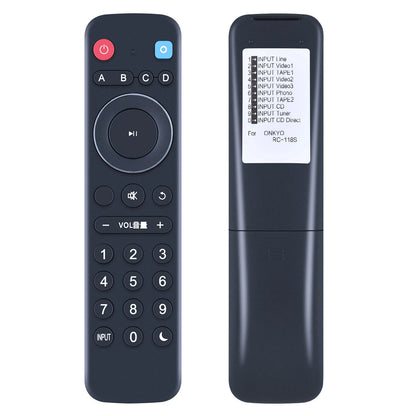 RC-118S Replacement Remote Control For Onkyo TX-820 TX-822 TX-830