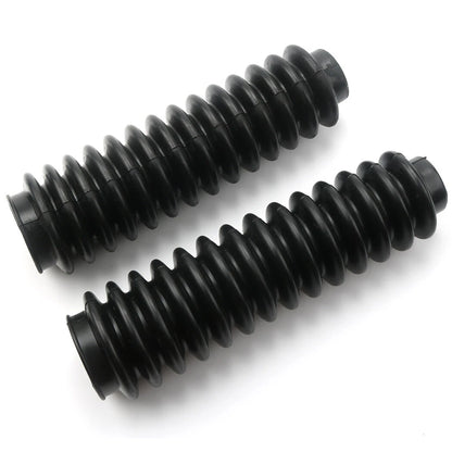 Black Universal Fork Boots  For HONDA ATC 250SX 1985 1986 1987