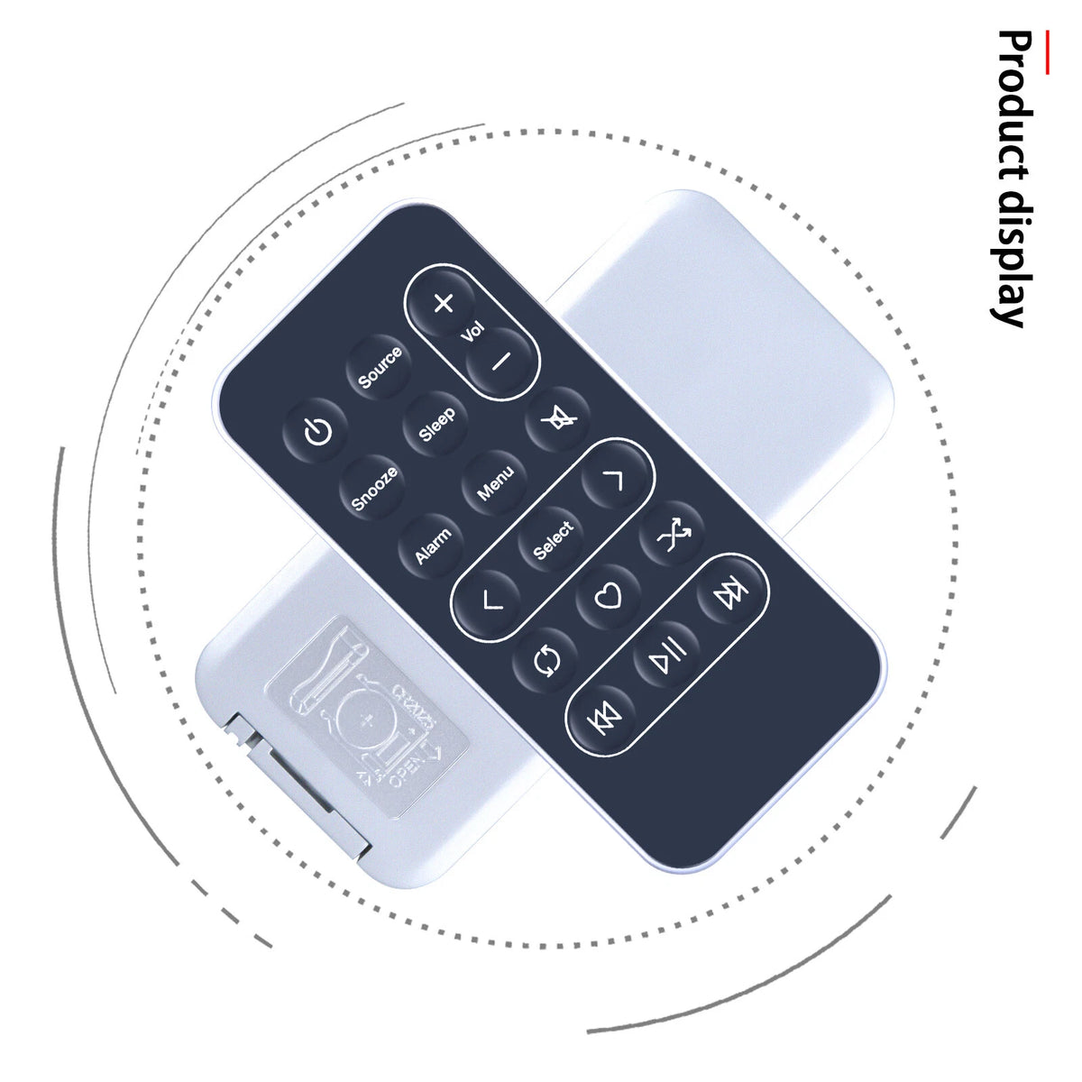 Replacement Remote Control Compatible With Pure Contour 100Di