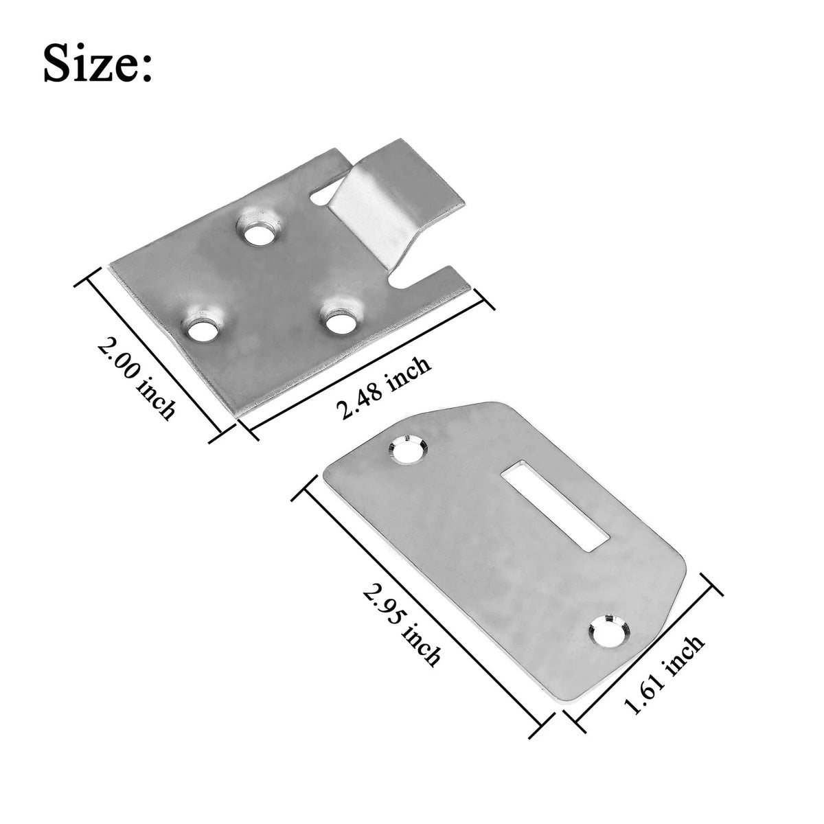 10L0L Golf Cart Seat Bottom Hinge Plate Fits for 1995-up EZGO TXT &...