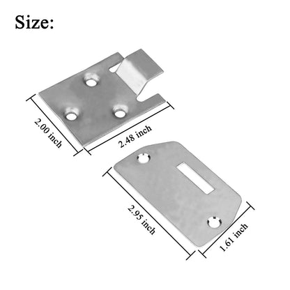 10L0L Golf Cart Seat Bottom Hinge Plate Fits for 1995-up EZGO TXT &...