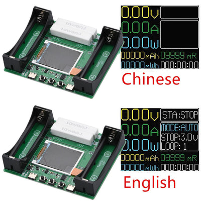 18650 Lithium Battery Capacity Tester Detection Auto Charge/Discharge Module