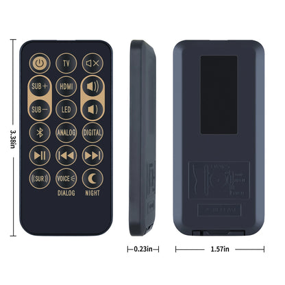 RSB-3 For Klipsch Sound Bar Speaker Remote Control RSB-6 RSB8 RSB-8