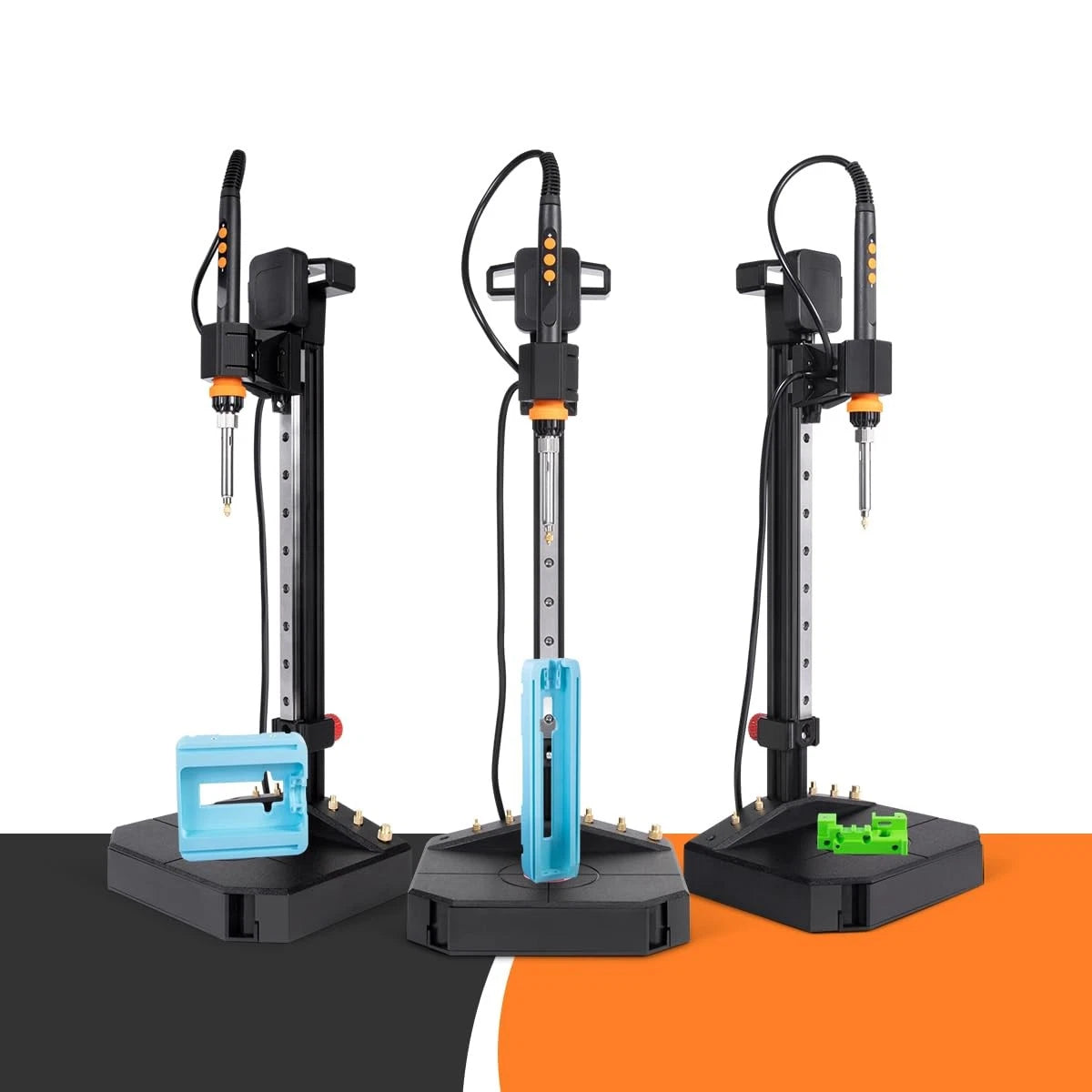 Heat Set Insert Tool with 90W Soldering Iron & Brass Inserts 3D Nutopress V2