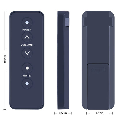 Replacement Remote Control For ZVOX AccuVoice AV100 TV Speaker