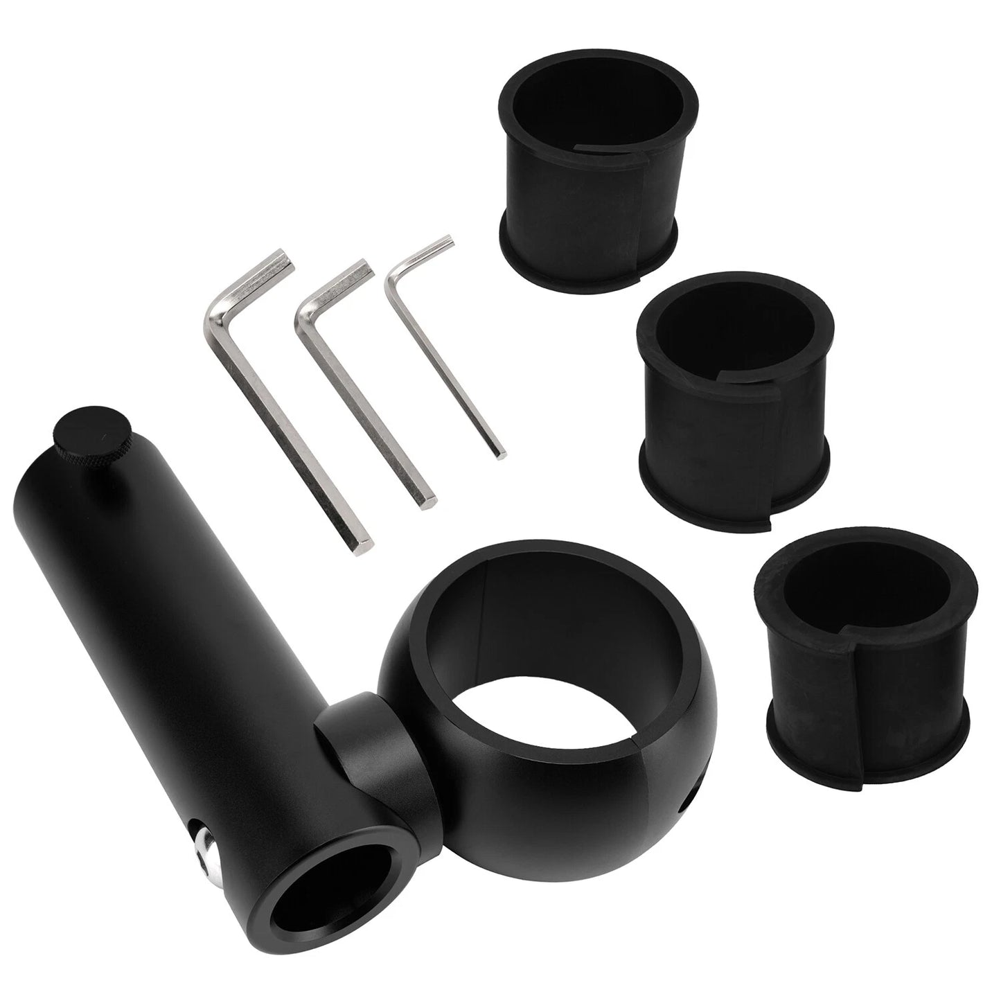 Wakeboard Tower Flag Holder Kit without Drilling 360 Degree Adjustable Black