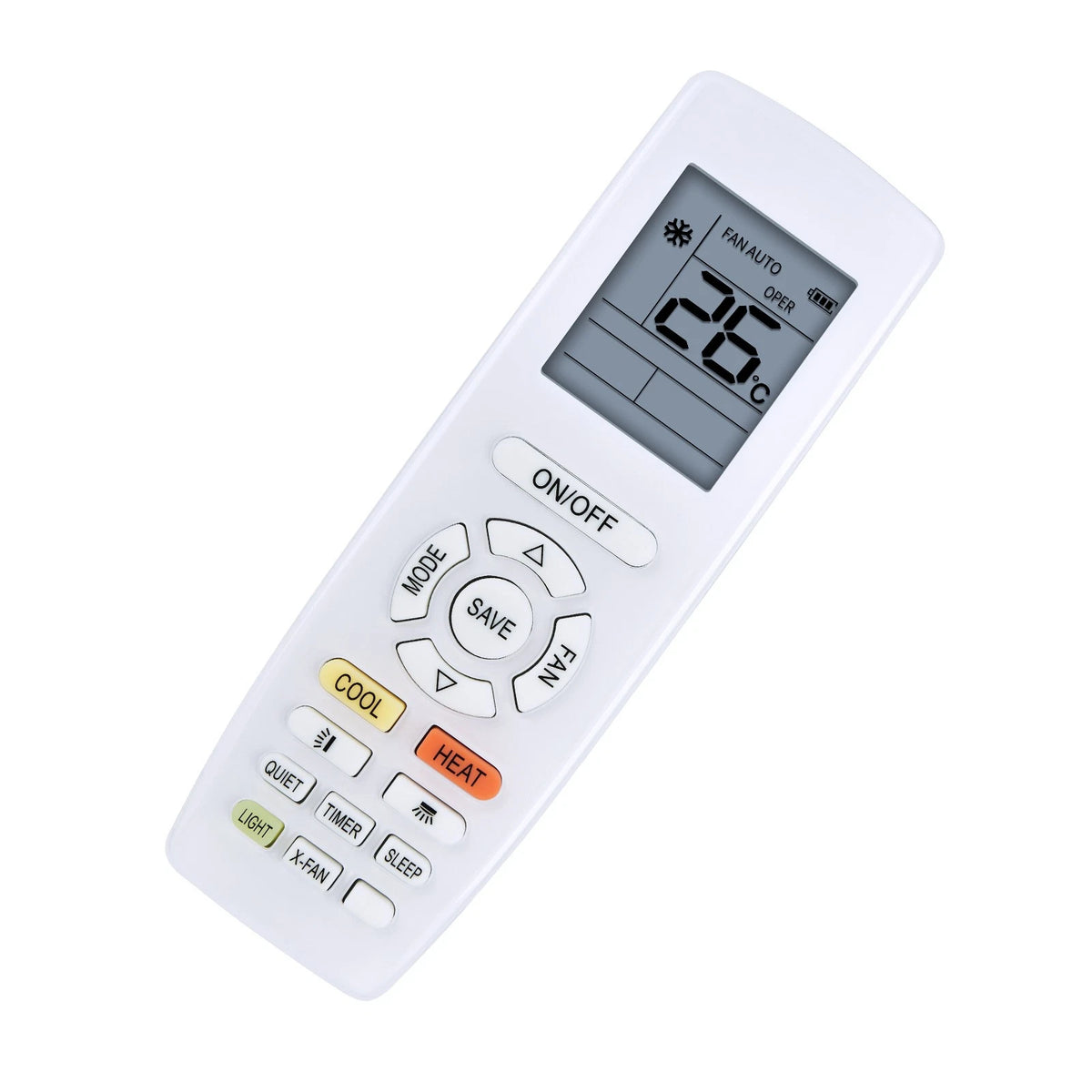 Replacement Remote Control For Gree YAPOF1 YAP1FB2F YAPOF3 Air Conditioner