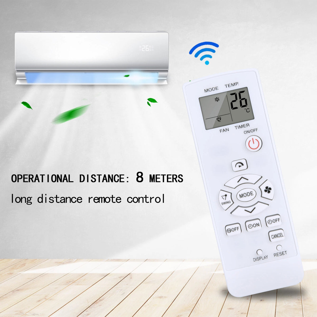 CRMC-B004JBEZ AC Remote Control For Sharp Air Conditioner