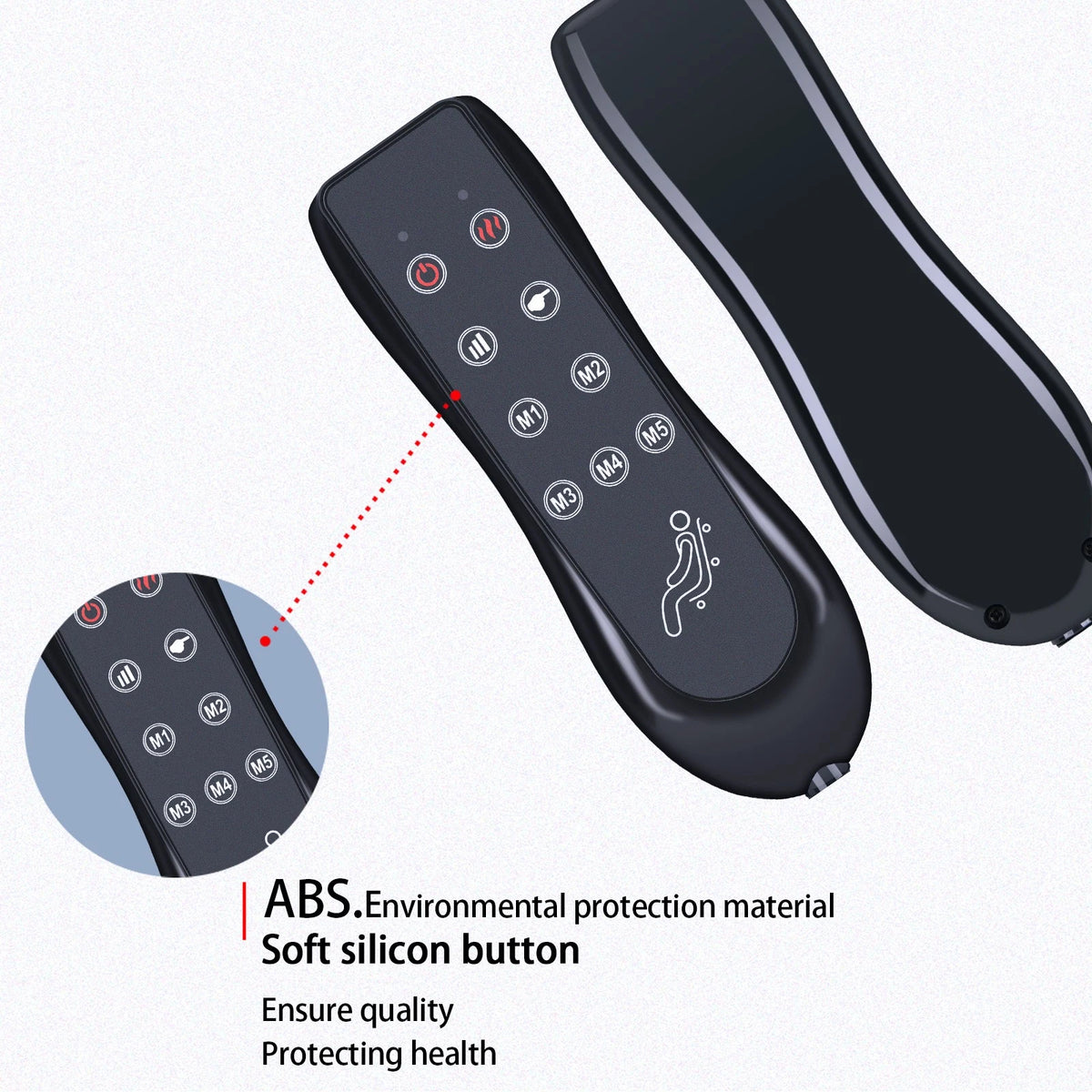 Remote Control For Vinsetto Massage Office Chair 921-674V80CW 921-674V80BK