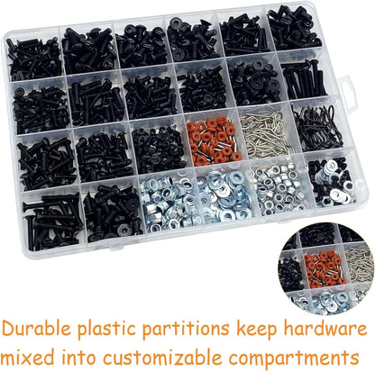 1000pcs RC Screw Kit and Screwdrivers, Tool for Traxxas Axial...