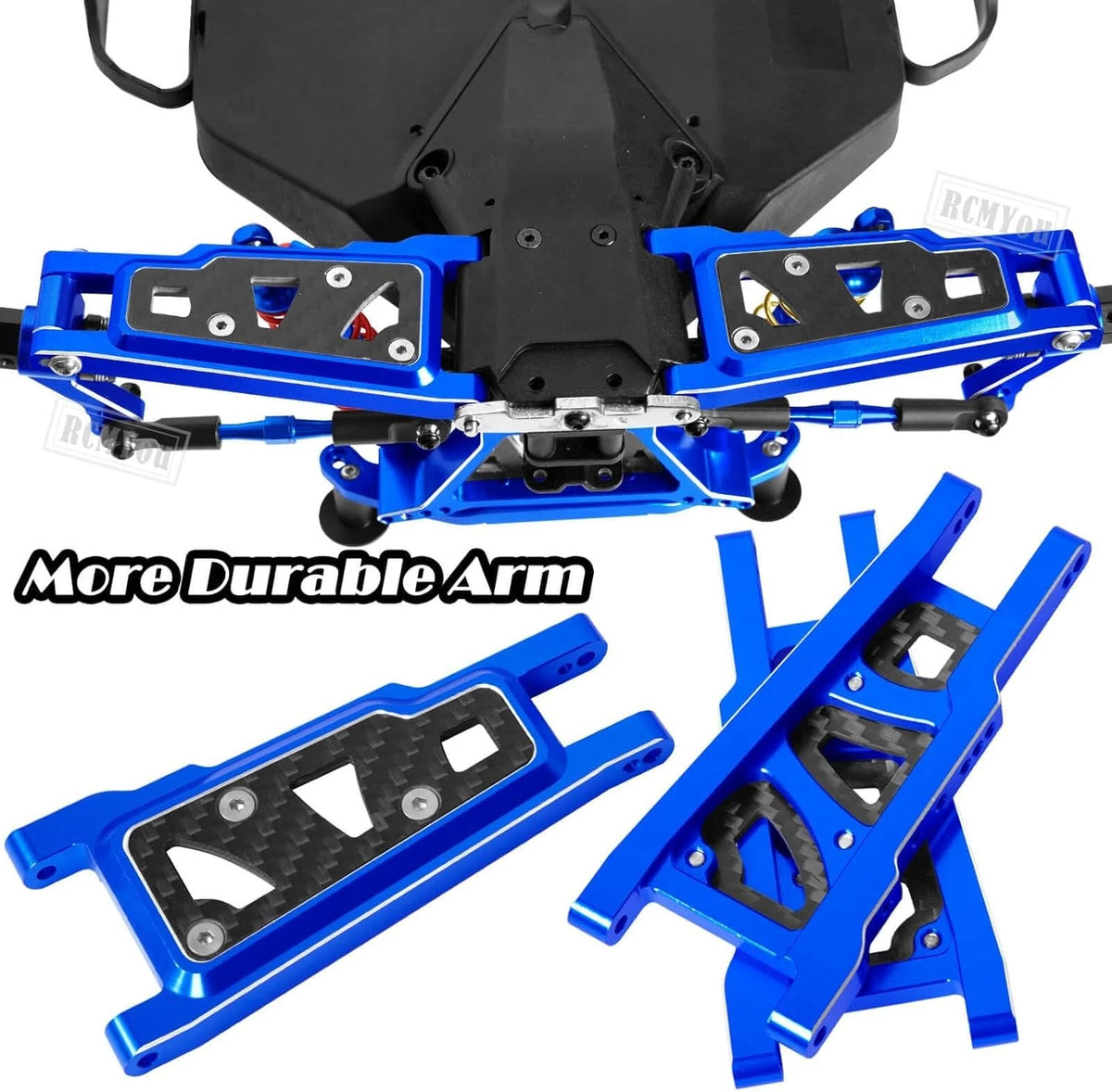 Upgrades Part for 1/10 Slash 4x4/Slash 4x4 VXL,Alloy RC Navy Blue - Parts