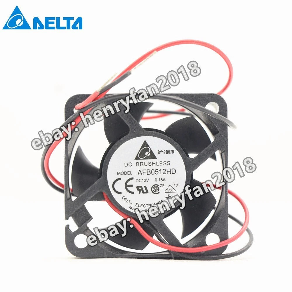 Delta AFB0512HD DC12V 0.15A 50*20MM Computer /server case cooling fan