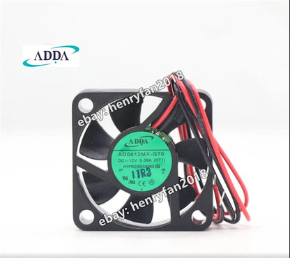 ADDA AD0412MX-G70 Axial Fan 12V DC Fan 0.08A 40*40*10MM 2wire Server Cooling Fan